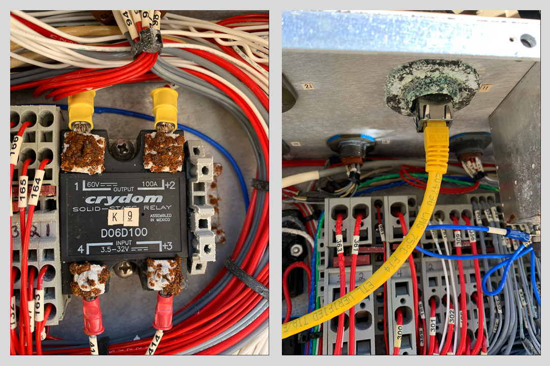 ECP with corrosion