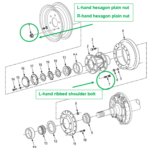 TM excerpt with affected parts circled