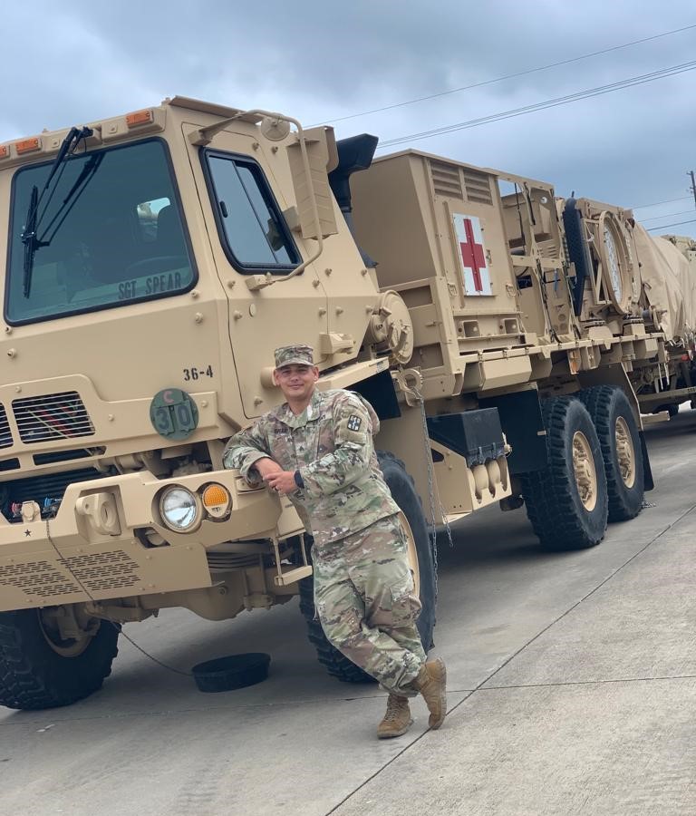 SGT Patrick A. Spear, 36th Forward Resuscitative Surgical Detachment, 9th Hospital Center, 1st Medical BDE