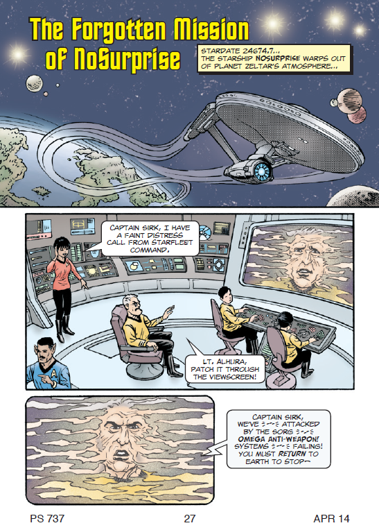 PS 737 continuity: The Forgotten Mission of NoSurprise