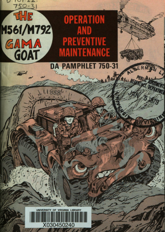 Gama Goat Issue Gama Goat Issue