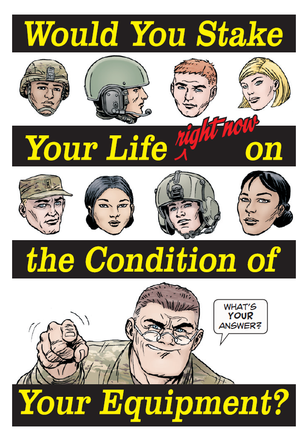 Would you stake your life right now on the condition of your equipment?
